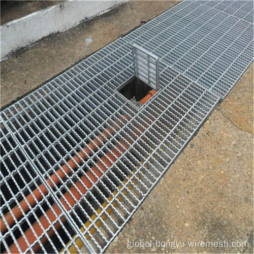 Serrated Steel Grating Weight stainless steel serrated galvanized steel grating Factory